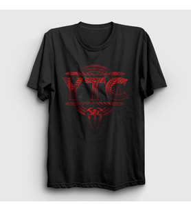 Presmono Unisex Siyah Roman Reigns WWE Güreş YTC T-Shirt 519718tt