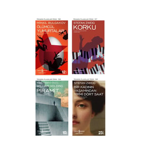 Ölümcül Yumurtalar + Korku + Piramit + Bir Kadının Yaşamından Yirmi Dört Saat- 4 Kitap Set