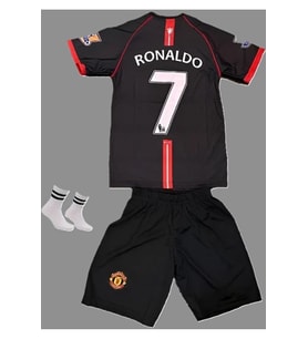 Cristiano Ronaldo 2008 Sezonu Moskova Finali Manchester/United Çocuk Forması 4'lü Set675647563