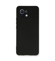 Xiaomi Mi 11 Kılıf Nano İçi Kadife Silikon - Siyah
