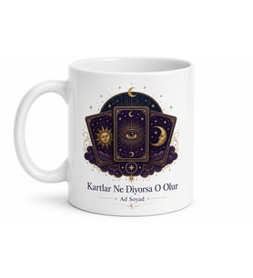 Tarot Baktıranlara Kartlar Ne Diyor Gizemli Gelecek Kahve Kupası Hediye Bardak