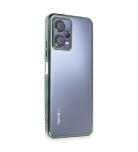 Note 12 5g Kılıf  Lensli  - Yeşil