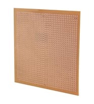 Ayt Plaket Delikli 100x100 Mm 10x10 Cm Pertinaks