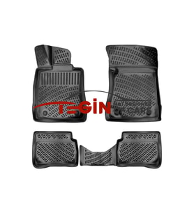 Mercedes S Serisi W221 Not Long 3D Havuzlu Paspas 2008 Siyah