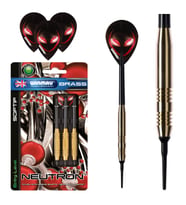 WINMAU "NEUTRON" 18gr BRASS SOFTIP  Dart Oku Seti 5023231223388