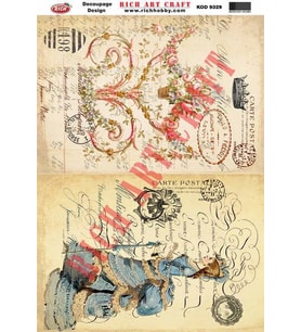 Rich Dekopaj Kağıdı 33x48 cm. 9329 
