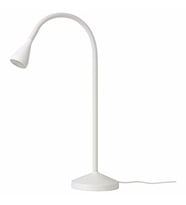 LED'li Çalışma Lambası, Beyaz Renk IKEA 1.9 W Çalışma Masa Lambası Dekorasyon 