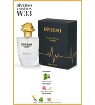 DİVERSO W33 KADIN PARFÜM EDP 50 ML ŞİPRE & MEYVELİ  T.C. Sağlık Bakanlığı ÜTS KAYITLI