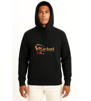 Kapüşonlu Denizci Sinbad Seven Seas Göğüs Tasarımlı Unisex Sweatshirt