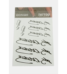 Atatürk Tattoo Dövme Sticker