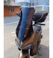 MOTOCAM Yuki Adventure 150 Ön Cam 2023-2026 Model 75cm Siyah Renkli 4mm UZUN