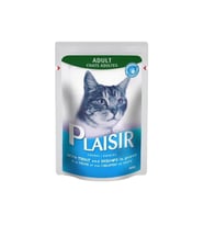 Plaisir Pouch Alabalıklı Karidesli Kedi Konservesi 100 gr