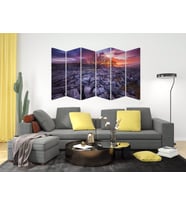 AĞAÇ GÜN BATIMI MDF TABLO-3280 MODEL-B