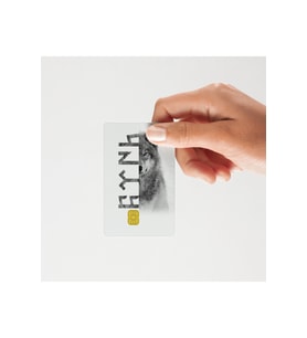 Türk Bozkurt Temalı Beyaz Fonlu Parlak Kredi/Banka Kart Kaplama Sticker (Yüksek Kalite)