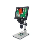 Class CMS-71 Lcd Ekranlı Mikroskop 7 inch 12Mp masa tipi 1200x büyütme (Siyah)