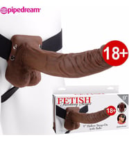 Agorshop Pipedream İçi Boş 19 Cm Esmer Realistik Kemerli Penis GG1-BB310