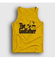 Presmono Unisex Sarı Logo Film Baba The Godfather Atlet 251733tt (Sarı)