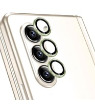 Microsonic Samsung Galaxy Z Fold 5 Tekli Kamera Lens Koruma Camı Yeşil (Yeşil)