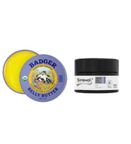 Badger Karın Bölgesi Nemlendirici Krem ve Sirenol Organik Göğüs Ucu Krem Set 56 gr / 15 mL