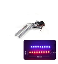 Drs Tuning 2X9 Led Panjur İçi Çakar Lamba 9W Kırmızı-Mavi Lapa178
