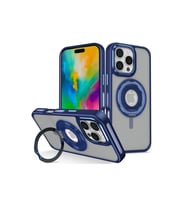 Joko Apple iPhone 16 Pro Banza Magsafe Standlı Kapak - Lacivert