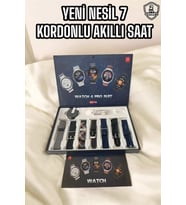 Yeni Nesil Akıllı Saat 2024 Model Uyku Takibi Bluetooth Bağlantılı - Lisinya