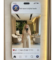 Kişiye- Firmaya Özel Instagram Ayna