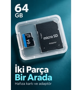 Micro SD Kart ve SD Adaptör Seti