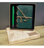Hediyelik Defter Kalem Kutulu Set