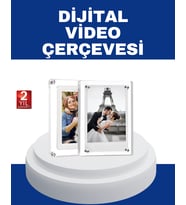 1024x600 Çözünürlüklü 7 İnç Dijital Görüntü Çerçevesi - Canlı ve Net Ekran