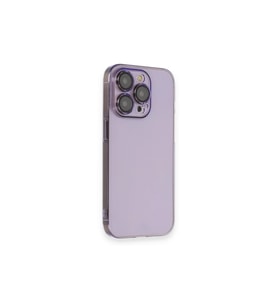 Apple İphone 13 Pro Max Kılıf Armada Lensli Kapak - Lila