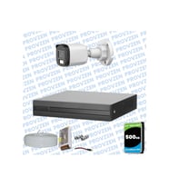 Provzen Dahua 1 Kameralı Full HD Fullcolor Mikrofonlu Güvenlik Kamerası