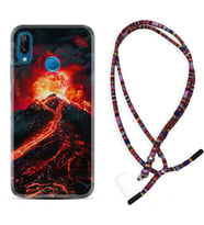 Huawei P20 Lite Mate 10 20 Lite Pro P40 Lite KılıfBoyun Asklı Rasta Silikon Yanardağ 1611