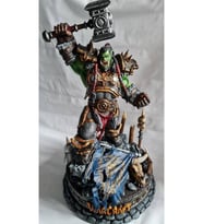 World Of Warcraft Thrall Figür WOW Thrall Warchief Obje 25CM Büyük Boy