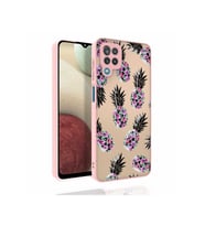 Samsung Galaxy M33 Uyumlu Kılıf Desenli Kamera Korumalı Parlak Zore Nora Kapak (Model 1)
