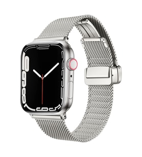 Apple Watch 40mm Zore KRD-85 Metal Kordon (Gümüş)