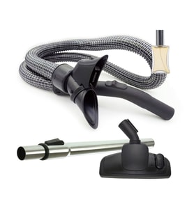 Philips Uyumlu FC 9225 Marathon Elektrikli Süpürge Çelik Telli Hortum Emici Yer Başlığı Teleskopik Boru