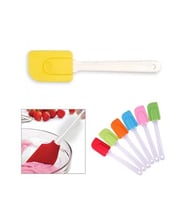 Dekoratif Renkli Silikon Spatula Pratik Sevimli Spatula Kaşık (5343)