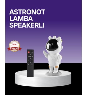Dekoratif Ve Fonksiyonel Astronot Projeksiyon Aydınlatma