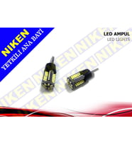 T10 Led-Park Ampul Ledi-Plaka Ampul Ledi Canbus Beyaz Yeni Nesil