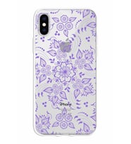 Apple iPhone XS Uyumlu Kapak Nostalji Desen Tasarımlı Şeffaf Silikon Kılıf