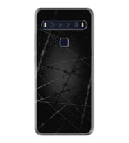TCL 10L 10 Plus 10SE 20E 20SE 30SE L7 Kılıf Desemli Silikon Dikenli Tel 1779