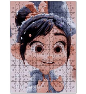 Cakapuzzle Vanellope Sevimli Prenses Yakın Plan Puzzle Yapboz MDF (Ahşap) (120 Parça)