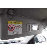 2 Adet Airbag Sticker Güneşlik Ayna Yanındaki Etiket