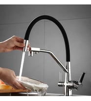 FLEKO BEST ARITMALI EVİYE BATARYASI (KROM)