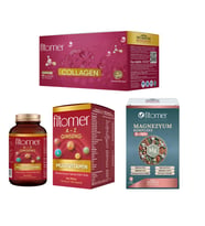 Fitomer Kolajen+ Komple Destek Seti ( Kolajen - Multivitamin 60'lı - Magnezyum )