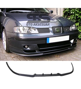 Seat Ibiza Mk2 Cupra R Uyumlu Ön Lip Mat Siyah Ön Tampon Lip