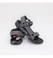 Jump 30066 Gri Cırtlı Rahat Erkek Çocuk Sandalet