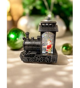 Noel Baba Tren Kar Küresi