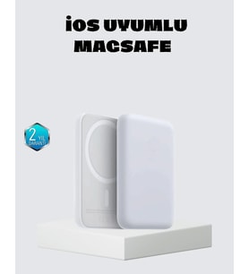 MagSafe 15W Kablosuz Hızlı Şarj, Lightning Girişli Taşınabilir Batarya
